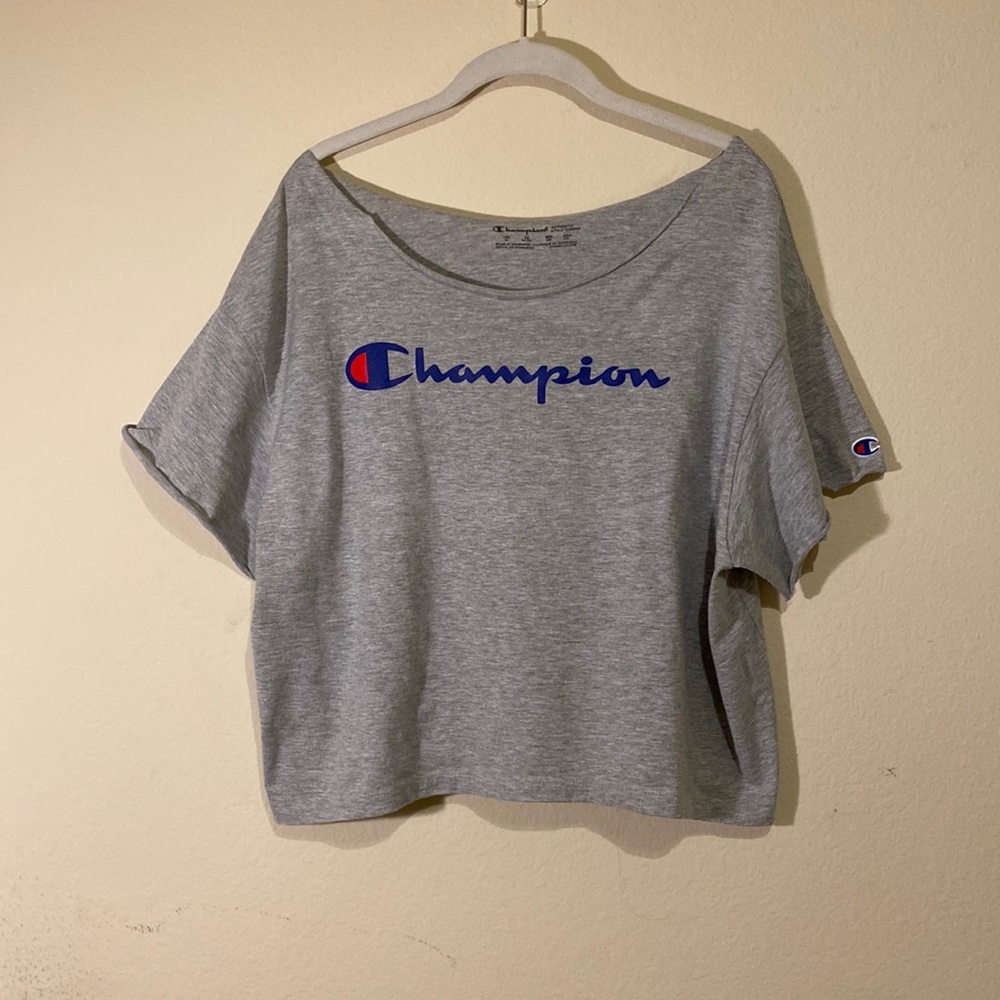 Champion gray short T-shirt